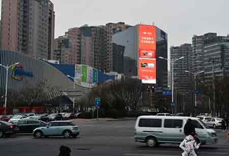 北京商圈LED广告投放
